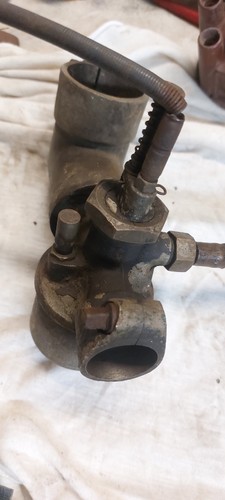 Bronze brass carburetor - bronze,