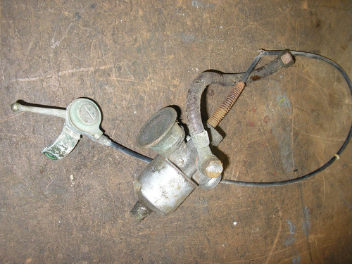 Villiers carburettor from - , a